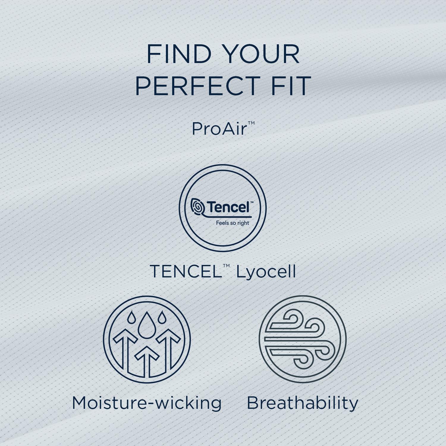  Tempur-Pedic TEMPUR ProAir Sheet Set Cool Gray (Twin XL) IMAGE 12