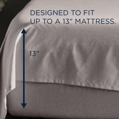  Tempur-Pedic TEMPUR ProAir Sheet Set Cool Gray (Twin XL) IMAGE 3