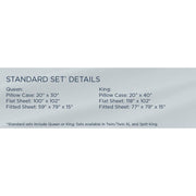  Tempur-Pedic TEMPUR ProAir Sheet Set Cool Gray (Full) IMAGE 19