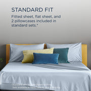  Tempur-Pedic TEMPUR ProAir Sheet Set Sleepy Blue (Split California King) IMAGE 11