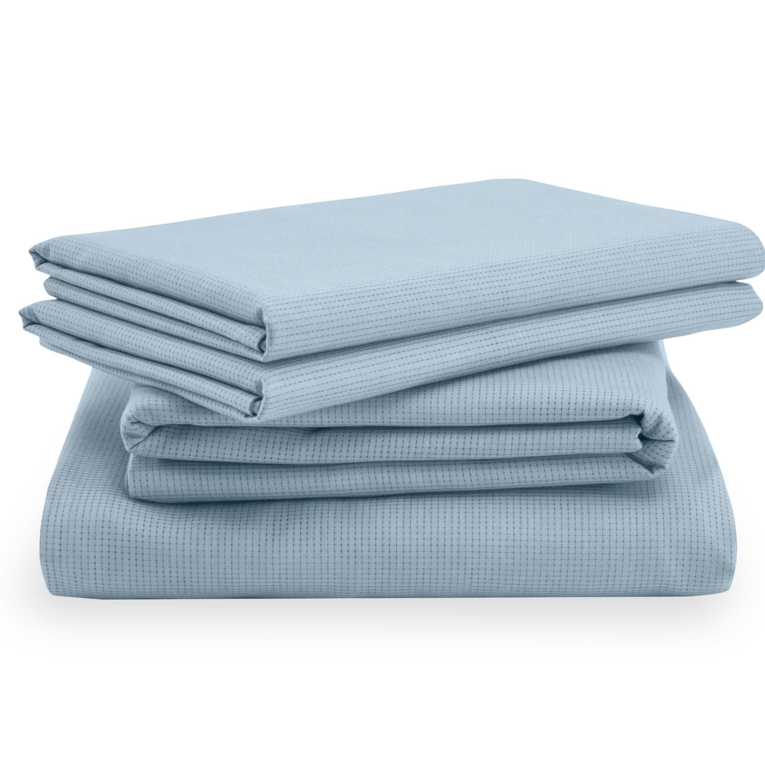  Tempur-Pedic TEMPUR ProAir Sheet Set Sleepy Blue (Split California King) IMAGE 2