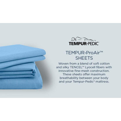  Tempur-Pedic TEMPUR ProAir Sheet Set Sleepy Blue (Twin XL) IMAGE 14