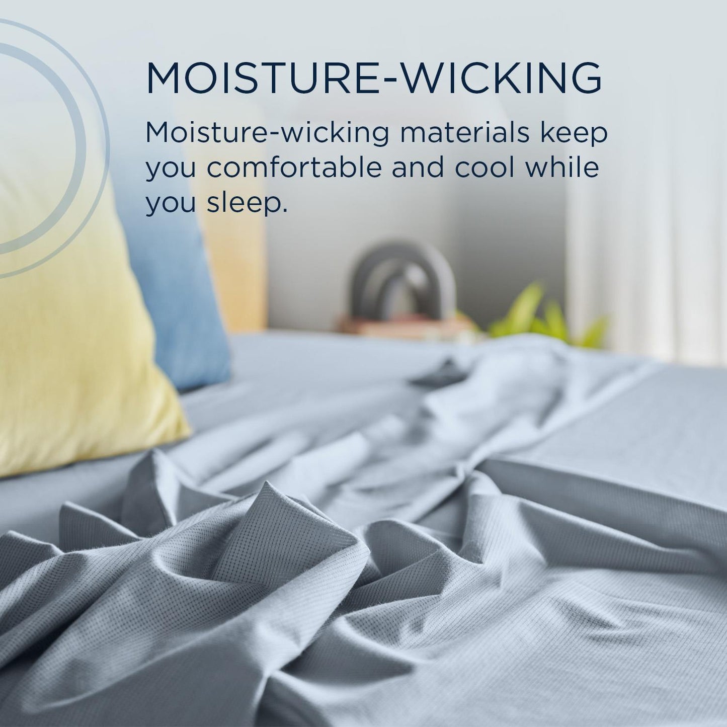  Tempur-Pedic TEMPUR ProAir Sheet Set Sleepy Blue (Twin XL) IMAGE 7