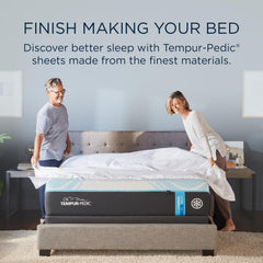  Tempur-Pedic TEMPUR Rayon from Bamboo Sheet Set Cool Gray (Full) IMAGE 4