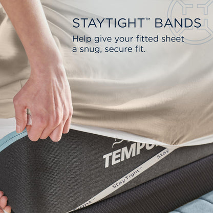  Tempur-Pedic TEMPUR Rayon from Bamboo Sheet Set Sandstone (Full) IMAGE 9
