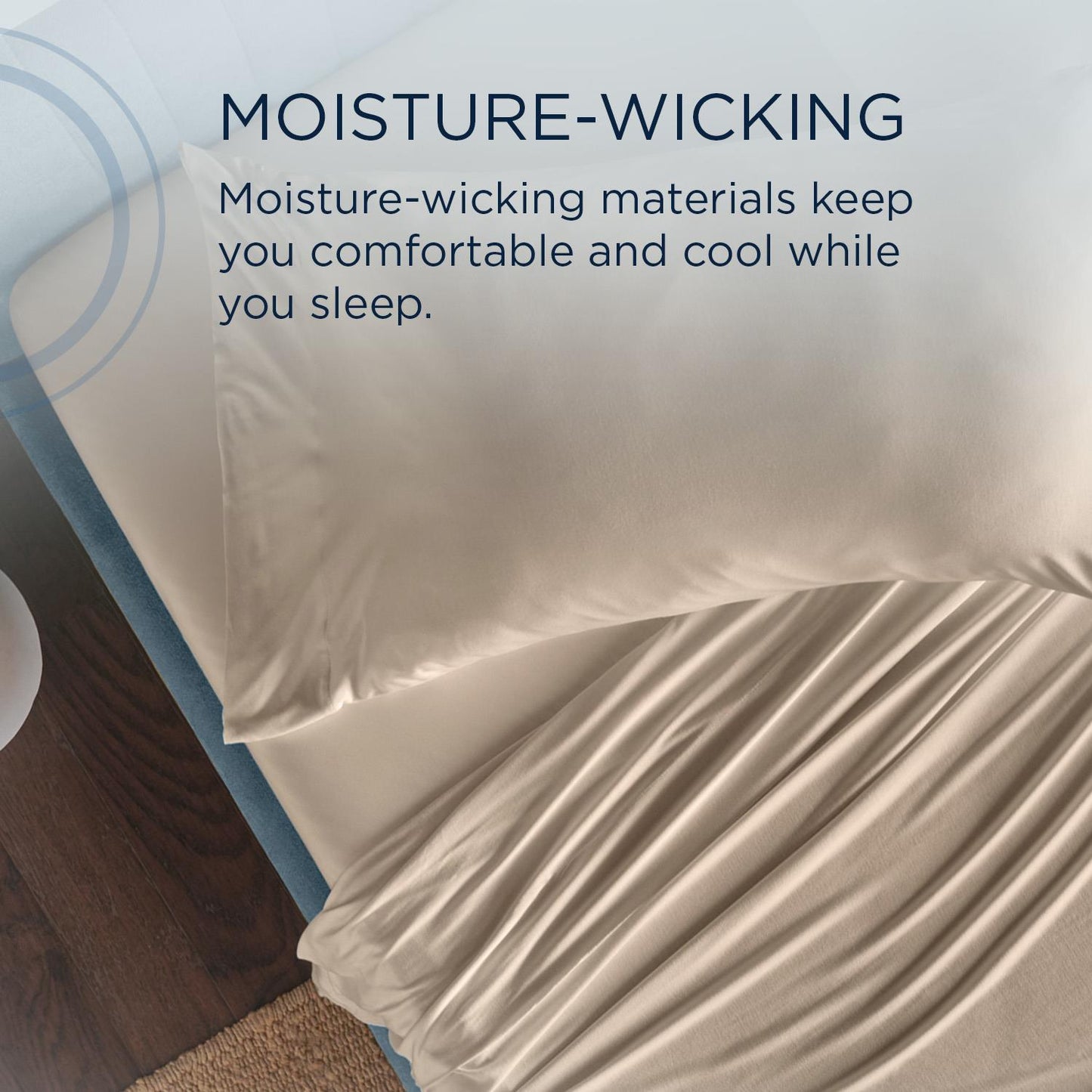  Tempur-Pedic TEMPUR Rayon from Bamboo Sheet Set Sandstone (Twin XL) IMAGE 7