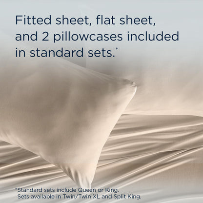  Tempur-Pedic TEMPUR Rayon from Bamboo Sheet Set Sandstone (King) IMAGE 11