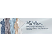  Tempur-Pedic TEMPUR Rayon from Bamboo Sheet Set Sleepy Blue (Twin XL) IMAGE 15