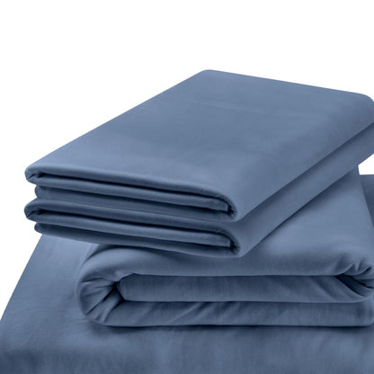  Tempur-Pedic TEMPUR Rayon from Bamboo Sheet Set Vintage Indigo (King) IMAGE 10