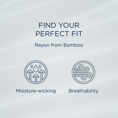  Tempur-Pedic TEMPUR Rayon from Bamboo Sheet Set Vintage Indigo (King) IMAGE 12