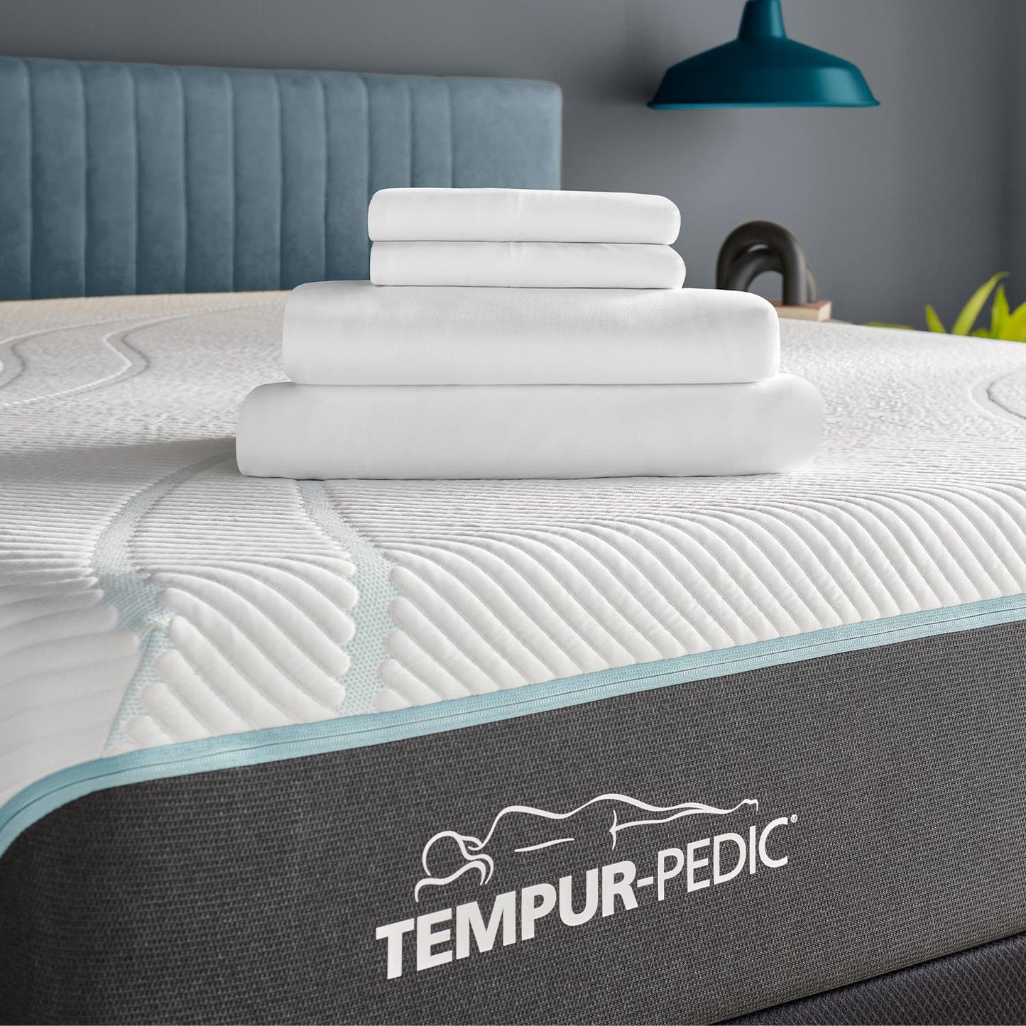  Tempur-Pedic TEMPUR Rayon from Bamboo Sheet Set White (Twin XL) IMAGE 1