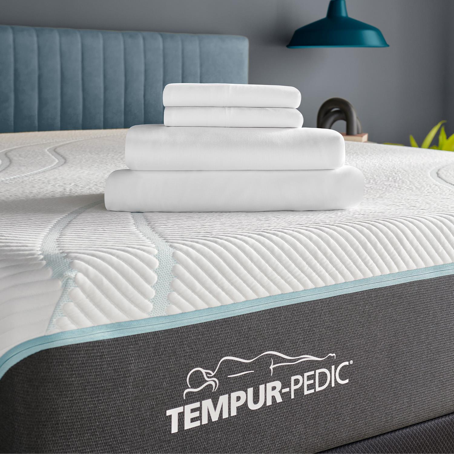  Tempur-Pedic TEMPUR Rayon from Bamboo Sheet Set White (Twin XL) IMAGE 1