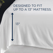  Tempur-Pedic TEMPUR Rayon from Bamboo Sheet Set White (Twin XL) IMAGE 3