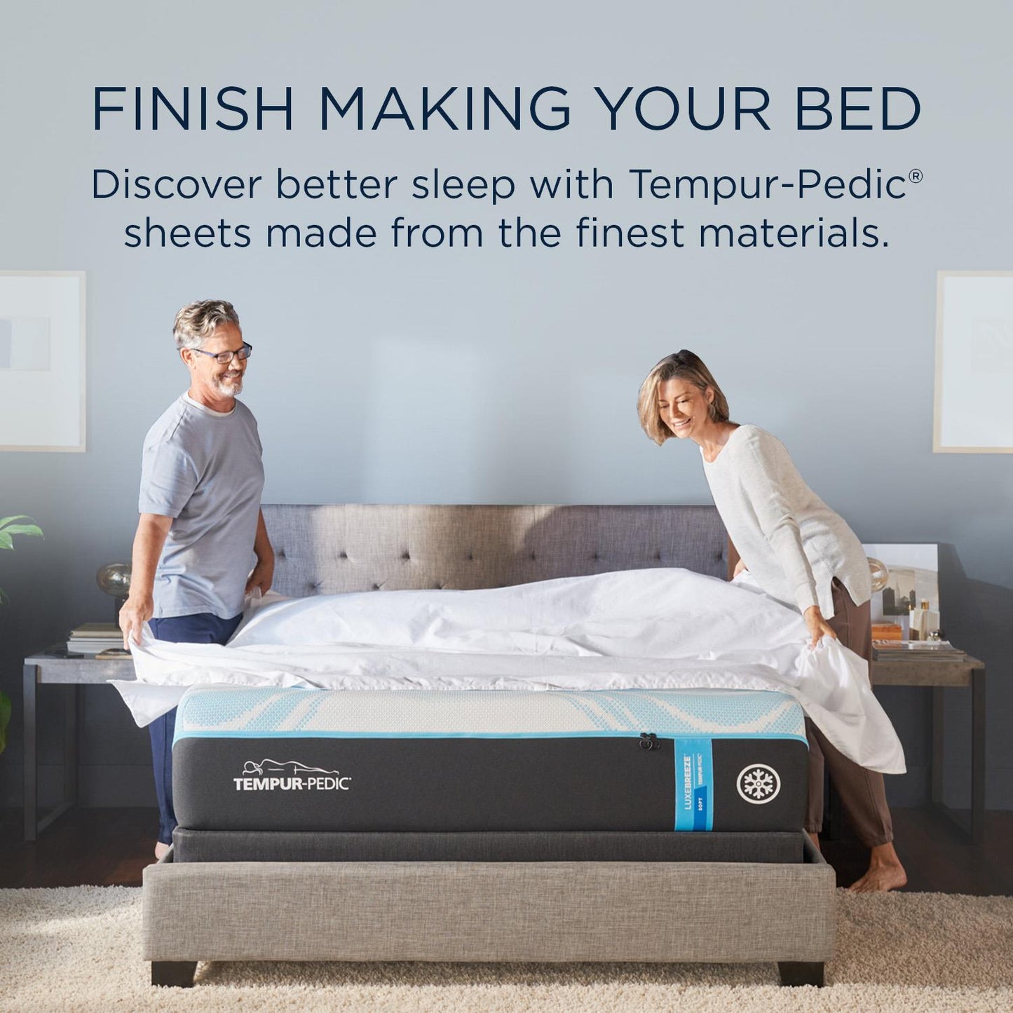  Tempur-Pedic TEMPUR Rayon from Bamboo Sheet Set White (Twin XL) IMAGE 4