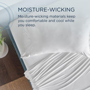  Tempur-Pedic TEMPUR Rayon from Bamboo Sheet Set White (Twin XL) IMAGE 7
