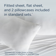  Tempur-Pedic TEMPUR Rayon from Bamboo Sheet Set White (Queen) IMAGE 11