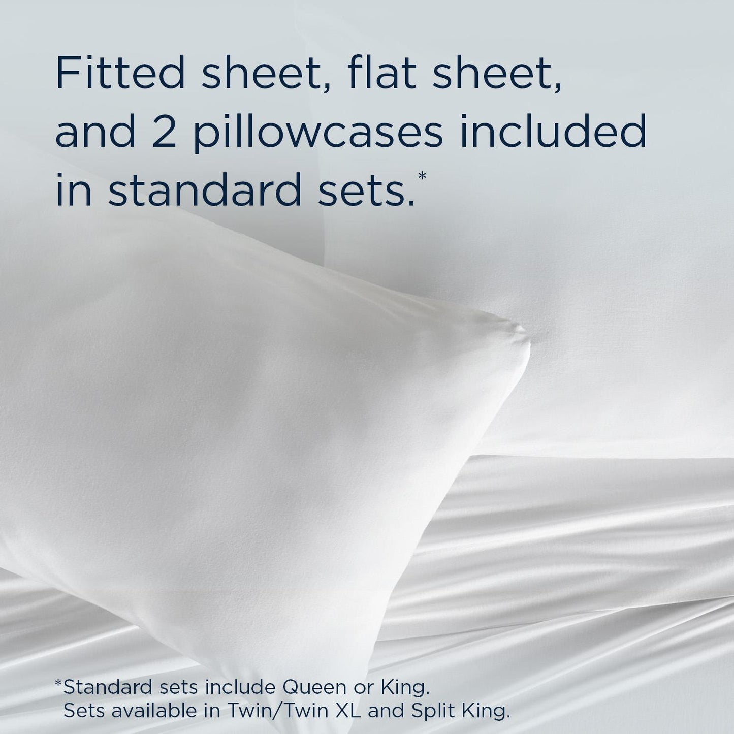  Tempur-Pedic TEMPUR Rayon from Bamboo Sheet Set White (Full) IMAGE 11