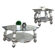 Mesa de centro rectangular Versailles de 120 cm de largo