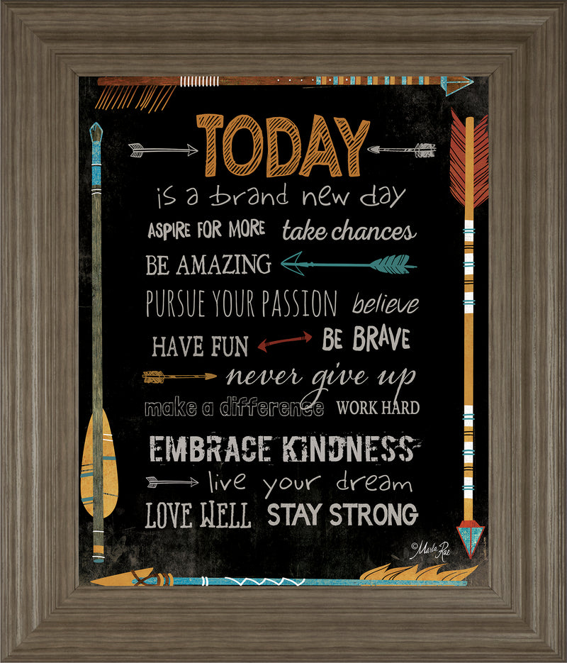 Today Is A Brand New Day By Marla Rae