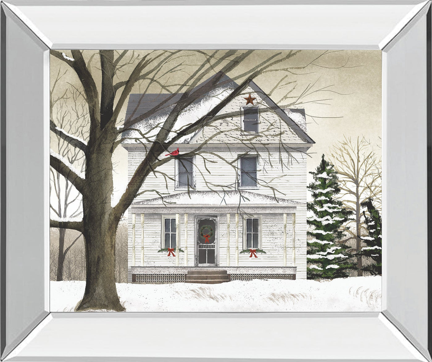 Winter Porch By Billy Jacobs