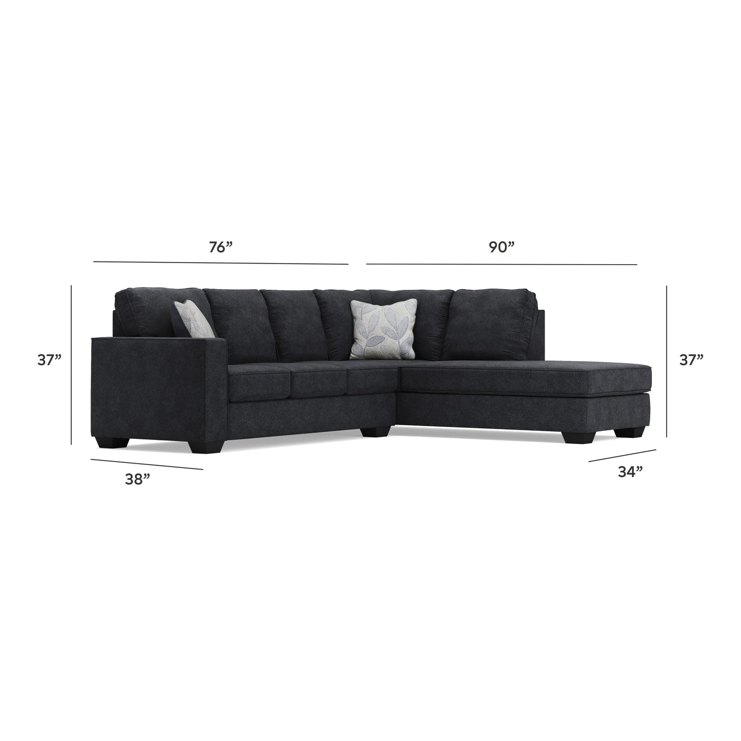 Altari 2-Piece Sleeper Sectional with Chaise