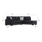 Altari 2-Piece Sleeper Sectional with Chaise