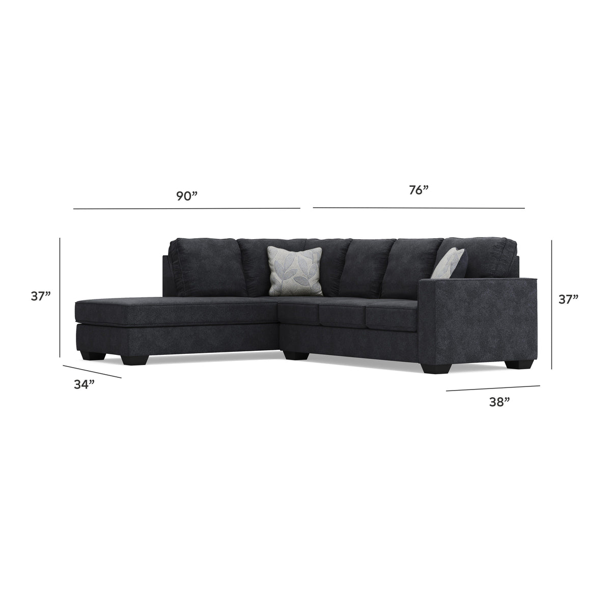 Altari 2-Piece Sleeper Sectional with Chaise
