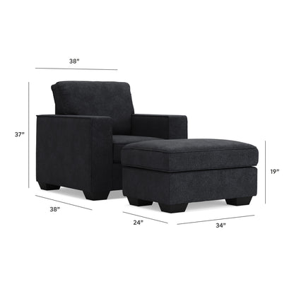 Altari Chair and Ottoman