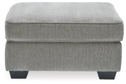 Altari Oversized Accent Alloy Ottoman