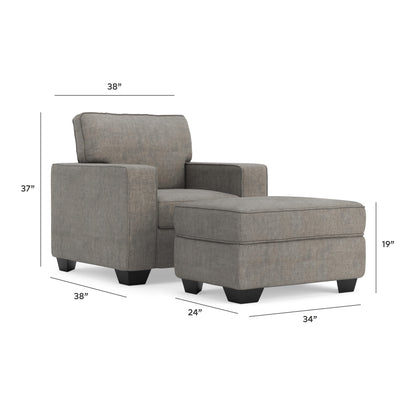 Altari Chair and Ottoman