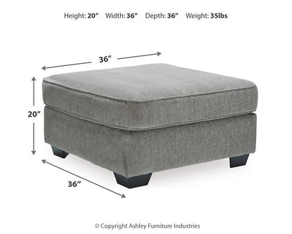 Altari Oversized Accent Alloy Ottoman
