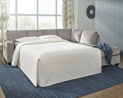 Sofá cama seccional de dos piezas Altari con chaise longue