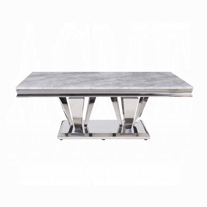 Mesa de centro rectangular Satinka de 51" de largo