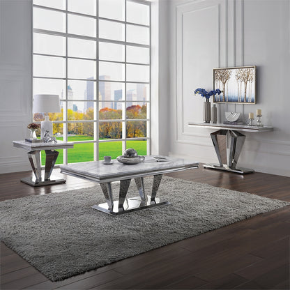 Mesa de centro rectangular Satinka de 51" de largo