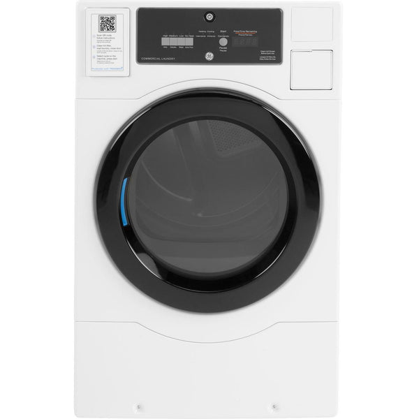 GE 7.7 cu.ft. Gas Front Loading Commercial Dryer VFD31GSSRWW