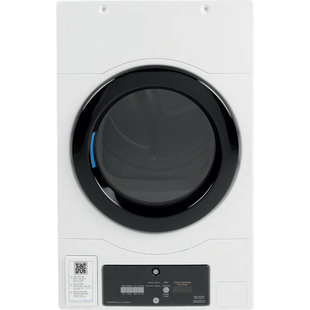  GE 7.7 cu.ft. Gas Front Loading Commercial Dryer VFD31GDSRWW IMAGE 1