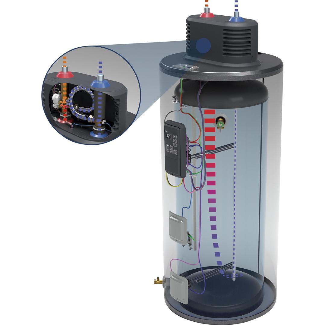  GE 50 Gallon Short Residential Electric Water Heater GE50S10CMR IMAGE 3