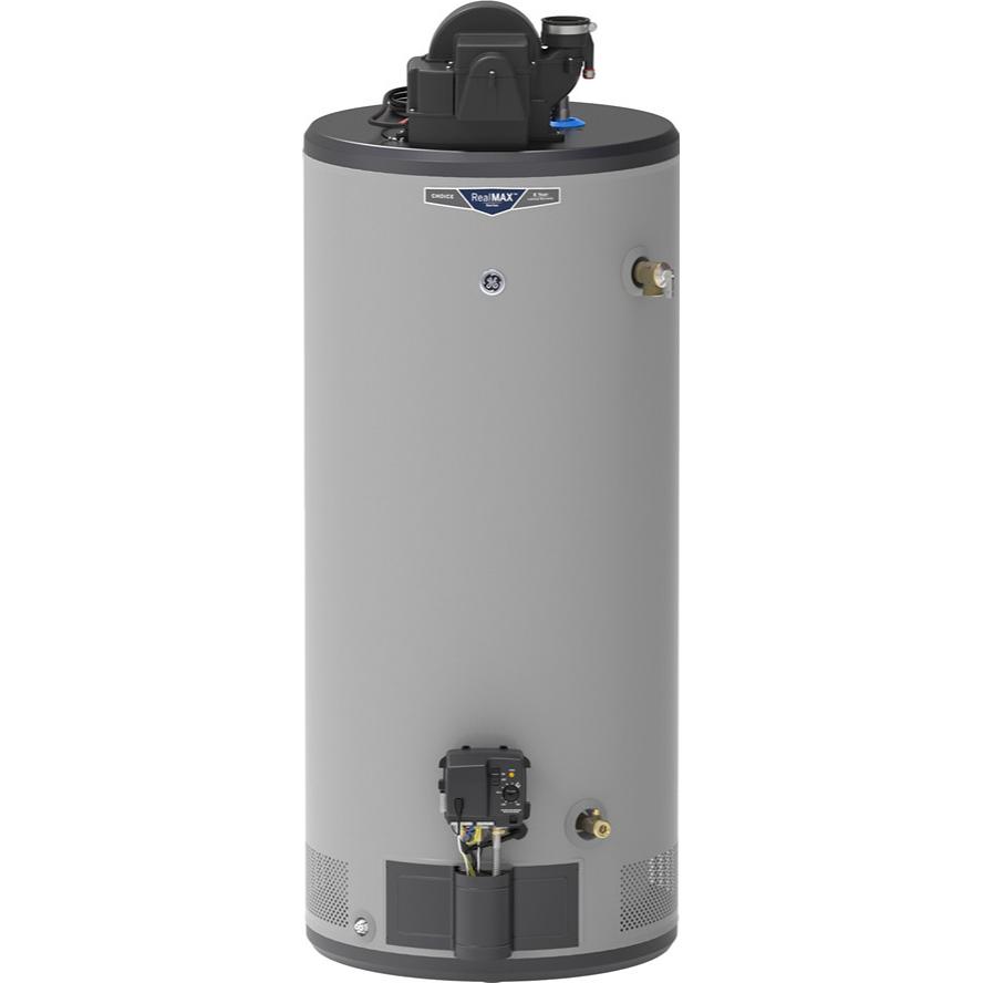  GE 40 Gallon Short Residential Natural Gas Water Heater GG40S08AYV IMAGE 1