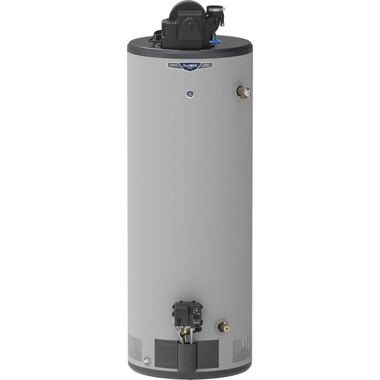  GE 50 Gallon Tall Residential Natural Gas Water Heater GG50T08AYV IMAGE 1
