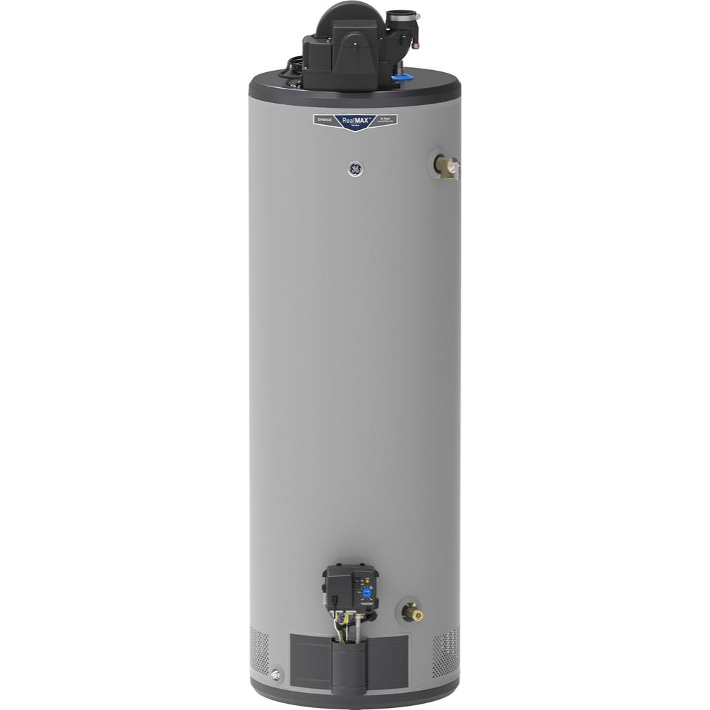  GE 40 Gallon Tall Residential Liquid Propane Water Heater GP40T08AYV IMAGE 1