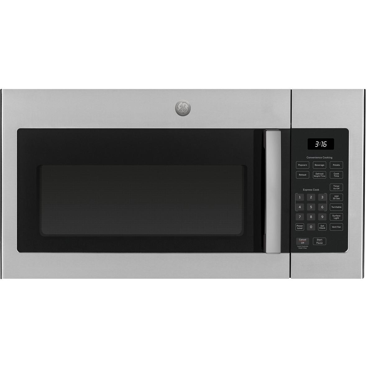  GE 30-inch, 1.6 cu. ft. Over-the-Range Microwave Oven JVM3160RTSS IMAGE 1