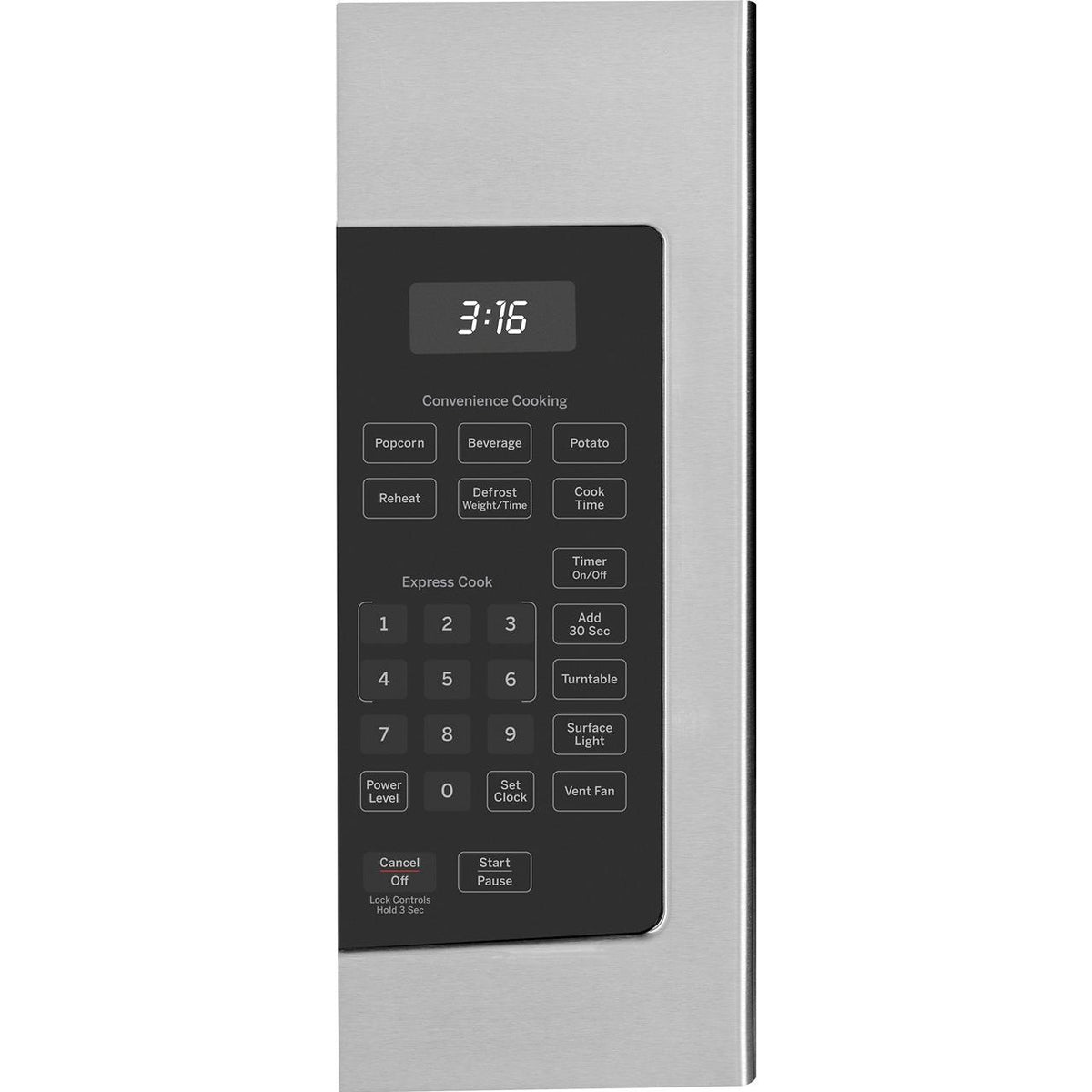  GE 30-inch, 1.6 cu. ft. Over-the-Range Microwave Oven JVM3160RTSS IMAGE 2