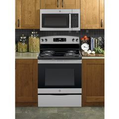  GE 30-inch, 1.6 cu. ft. Over-the-Range Microwave Oven JVM3160RTSS IMAGE 4