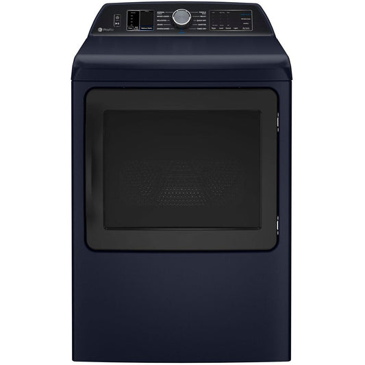  GE Profile 7.3 cu.ft. Gas Dryer with Steam and Washer Link PTD80GBPTRS IMAGE 1