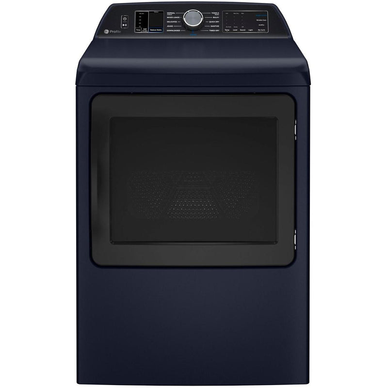 GE Profile 7.3 cu.ft. Gas Dryer with Steam and Washer Link PTD80GBPTRS