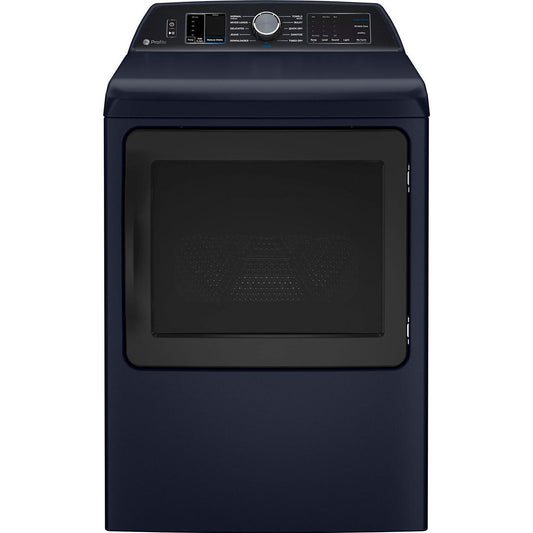  GE Profile 7.3 cu.ft. Electric Dryer with Steam and Washer Link PTD80EBPTRS IMAGE 1
