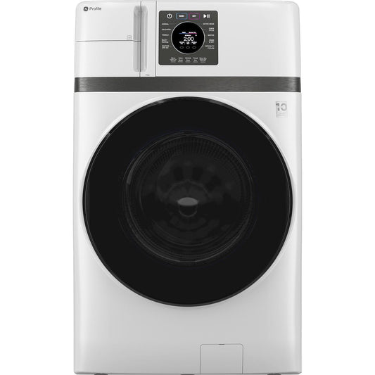  GE Profile All-in-One Electric Laundry Center with SmartDispense™ Technology PFQ83HSHWWW IMAGE 1