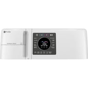  GE Profile All-in-One Electric Laundry Center with SmartDispense™ Technology PFQ83HSHWWW IMAGE 2