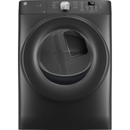  GE 7.8 cu. ft. Smart Electric Dryer with WiFi Powered by SmartHQ™ GFD35ESPYDS IMAGE 1