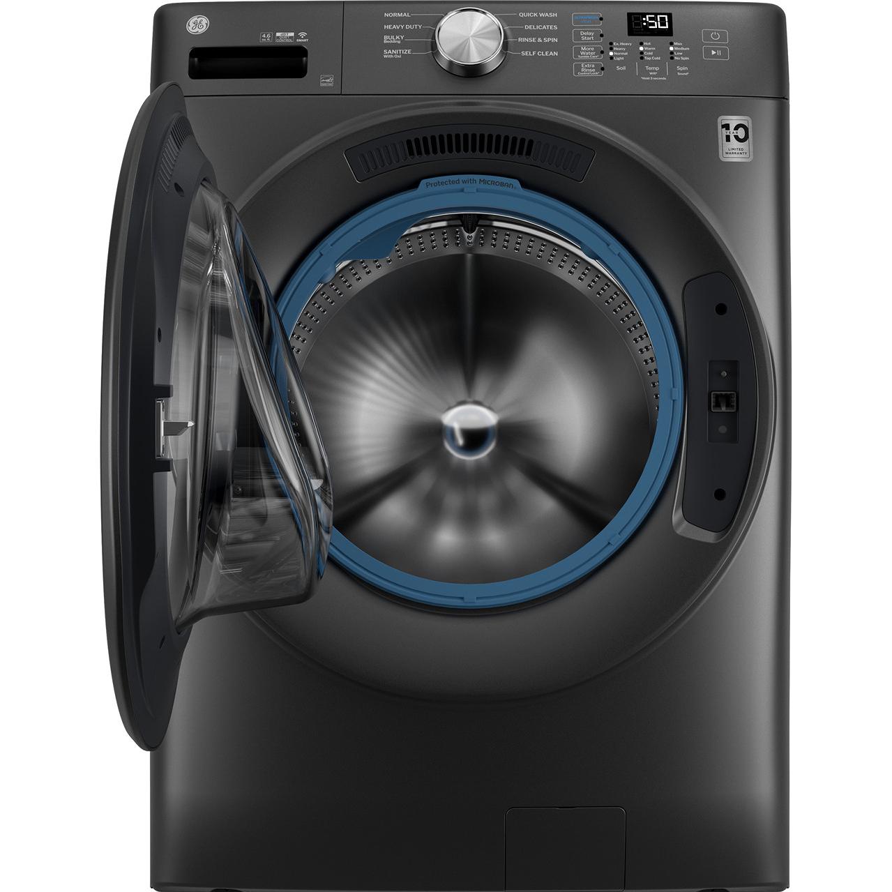  GE 4.6 cu. ft. Smart Front Load Washer with UltraFresh Vent System with OdorBlock™ GFW350SPYDS IMAGE 2